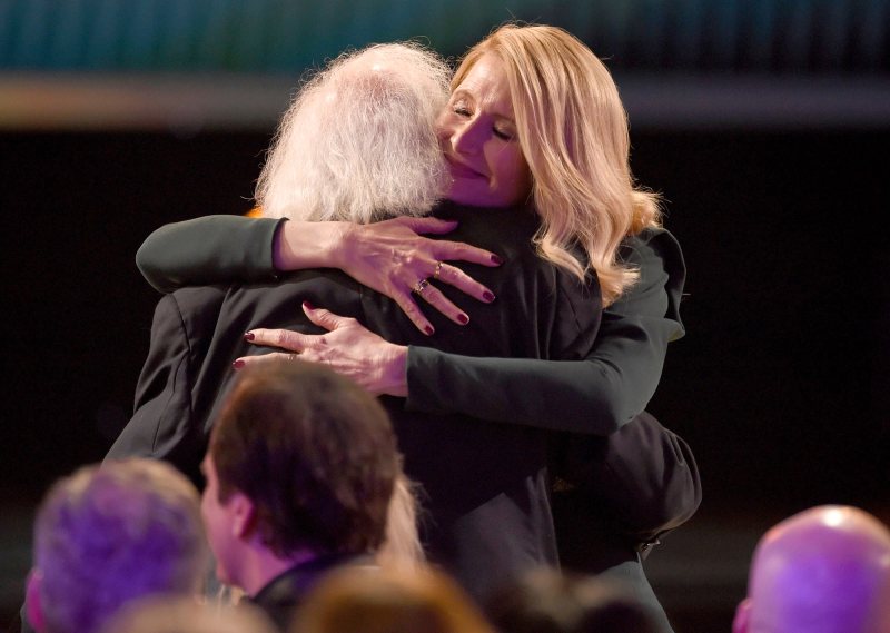 Laura Dern Hugs Bruce Dern Family Members SAG Awards 2020