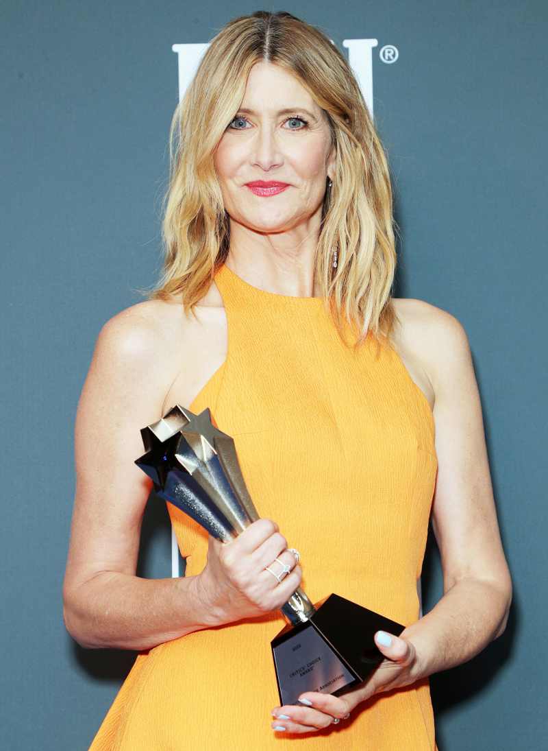 Laura Dern What You didn't See On TV at the Critics Choice Awards 2020