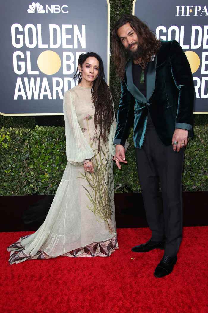Lisa Bonet and Jason Momoa Golden Globes 2020
