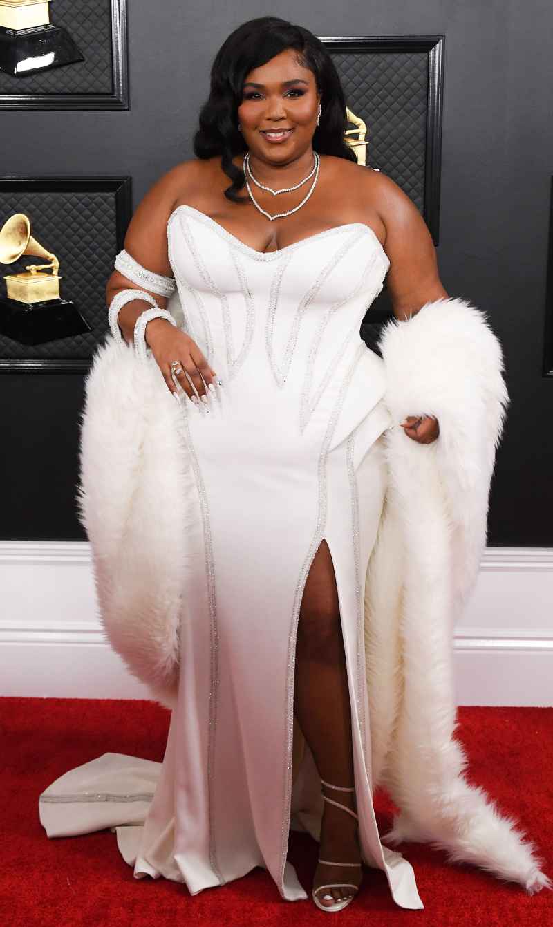 Lizzo Grammys 2020 Red Carpet Dress Diana Ross Inspiration