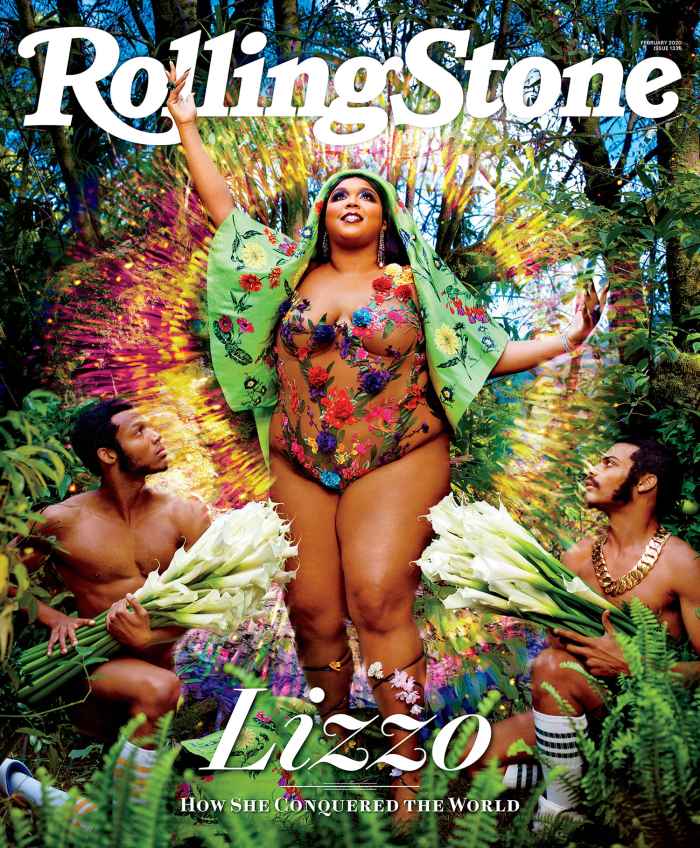 Lizzo Rolling Stone Floral Bodysuit