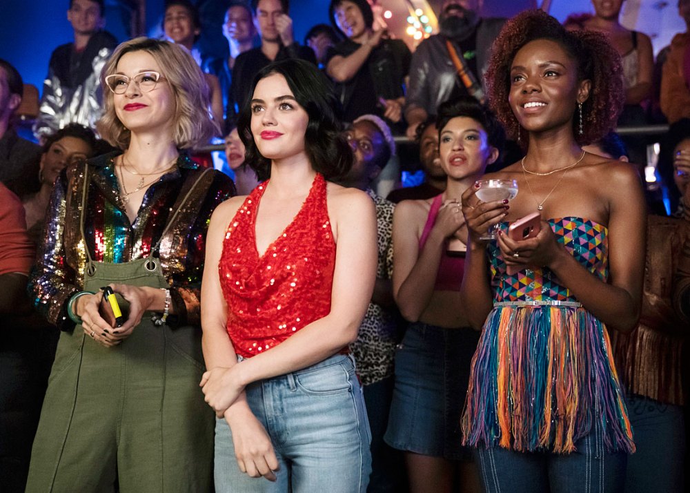 Julia Chan as Pepper Smith, Lucy Hale as Katy Keene and Ashleigh Murray as Josie McCoy Lucy Hale Will Sing in Katy Keene
