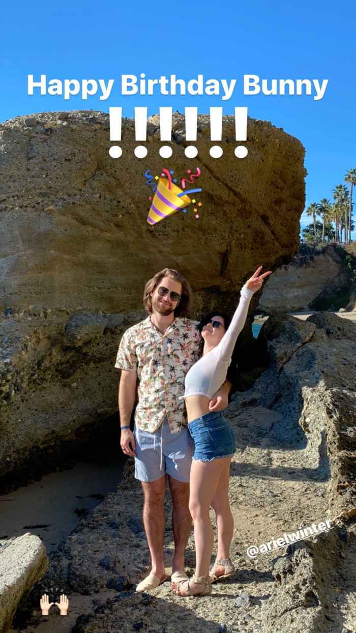 Luke Benward Showers Girlfriend Ariel Winter With Love on Her 22nd Birthday