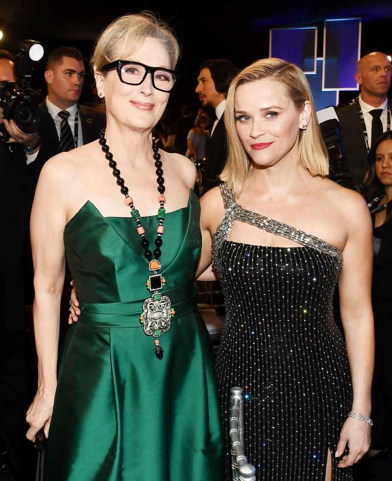 Meryl Streep and Reese Witherspoon Inside the SAG Awards 2020