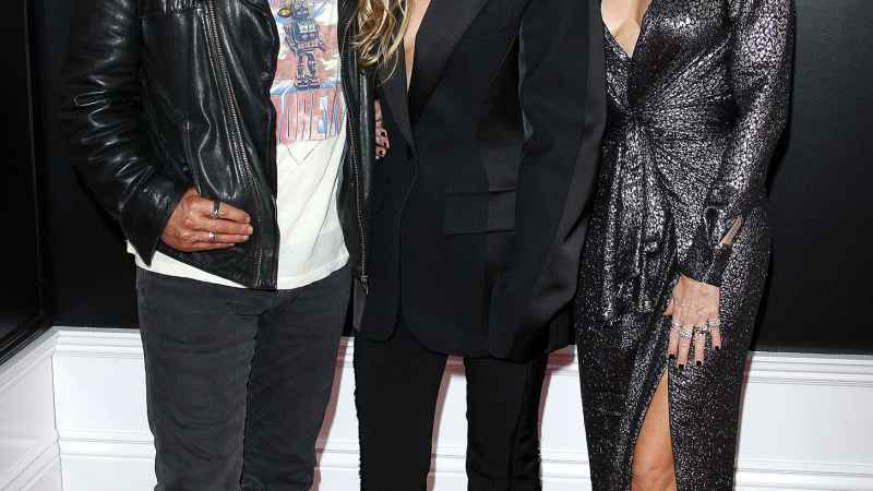 Miley Cyrus Letitia Cyrus Billy Ray Cyrus Stars Who Brought Family Members to the Grammy Awards