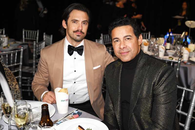 Milo Ventimiglia and Jon Huertas Inside the Critics Choice Awards 2020