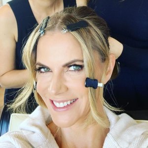 Natalie Morales See the Stars Getting Ready for the Golden Globes