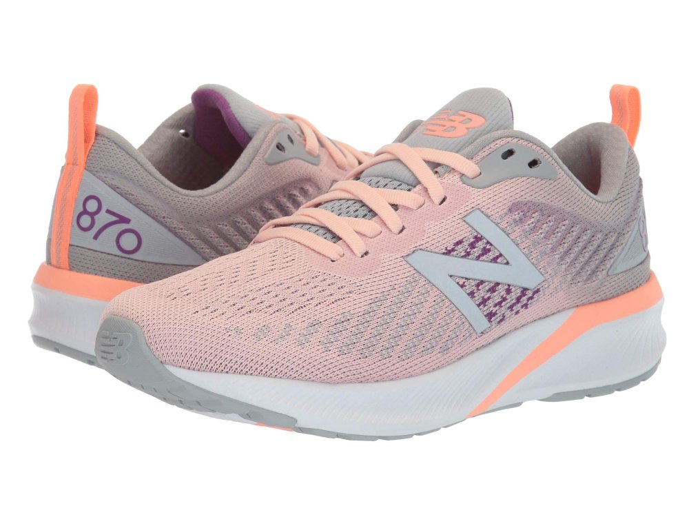 New Balance&nbsp;870v5 (Peach Soda/Silver Mink)