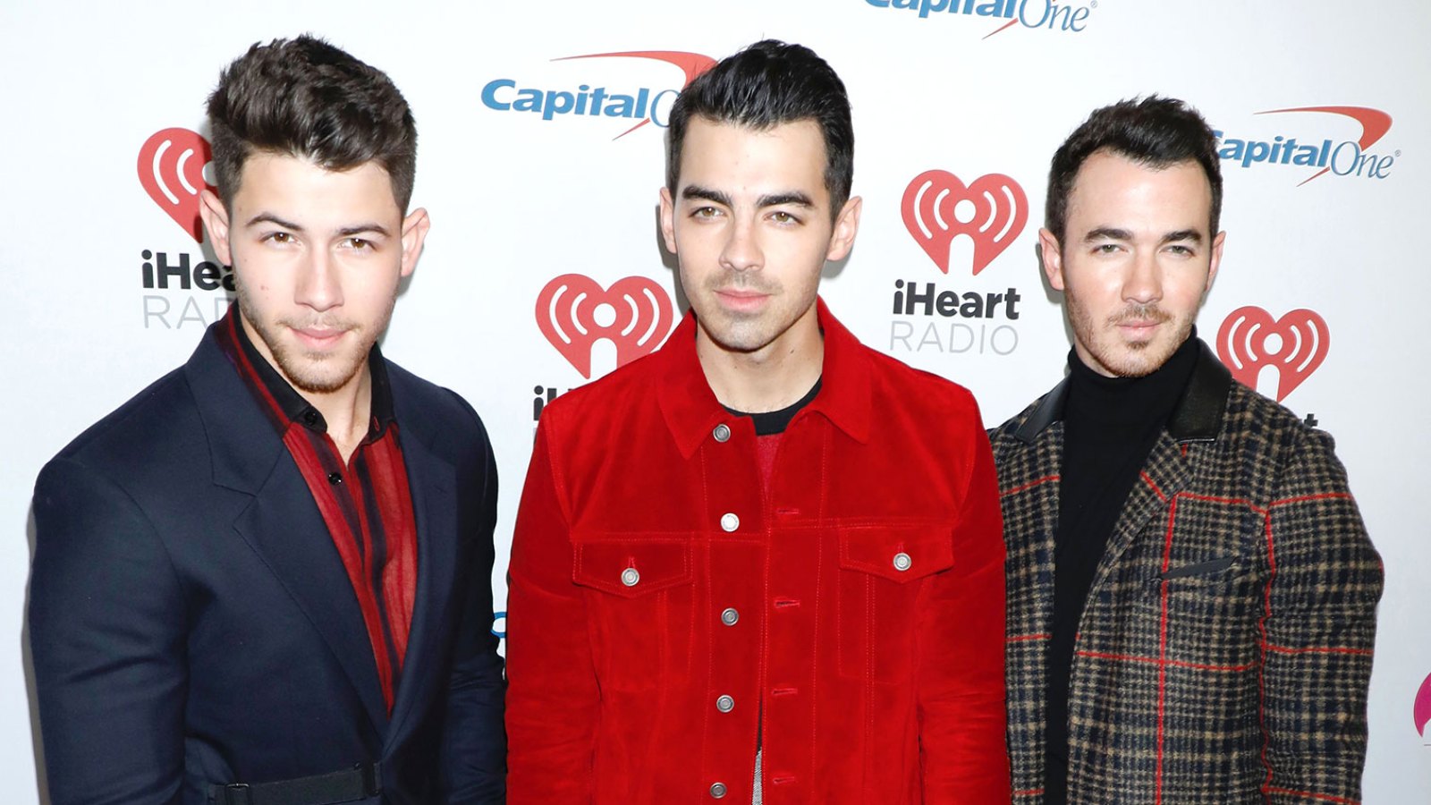 Nick Jonas, Joe Jonas and Kevin Jonas iHeartRadio Jingle Ball