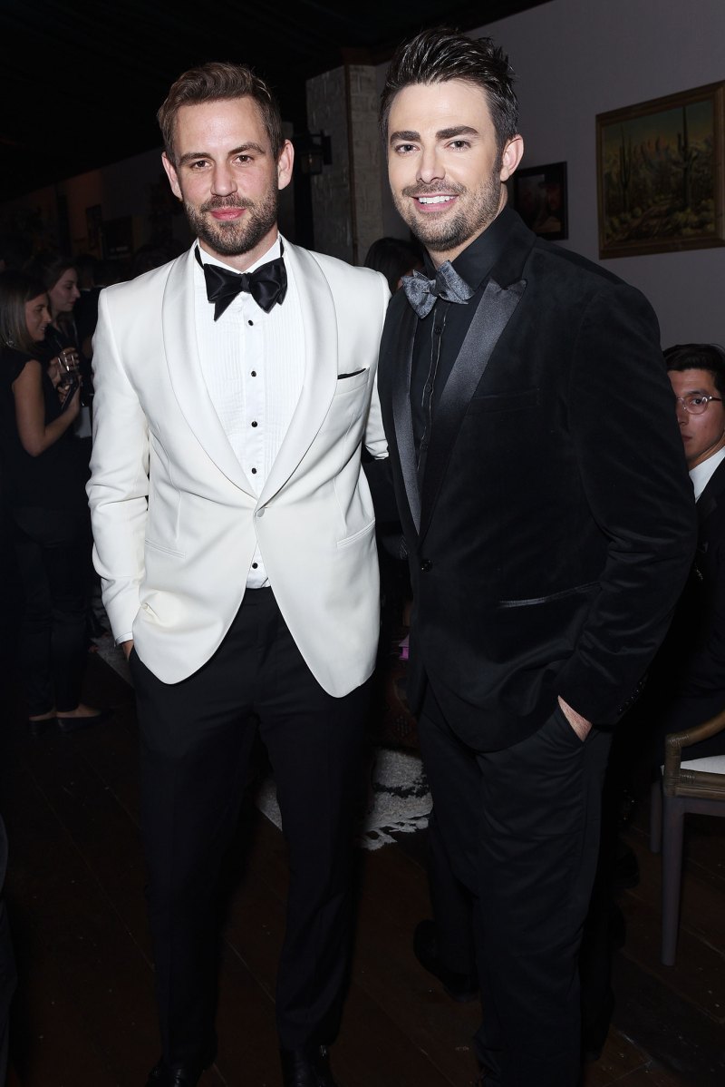 Nick Viall and Jonathan Bennett What You Didn't See on TV Golden Globes 2020