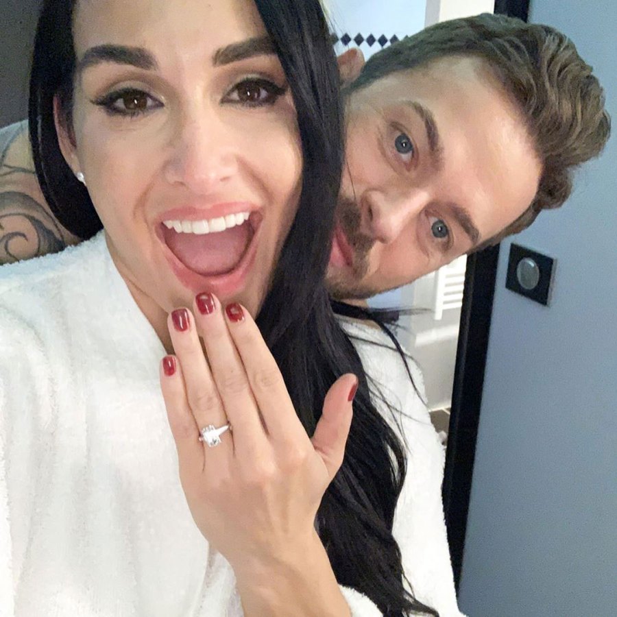 Nikki-Bella-and-Artem-Chigventsev-Engagement Celebs React to Nikki Bella and Artem Chigvintsev's Engagement