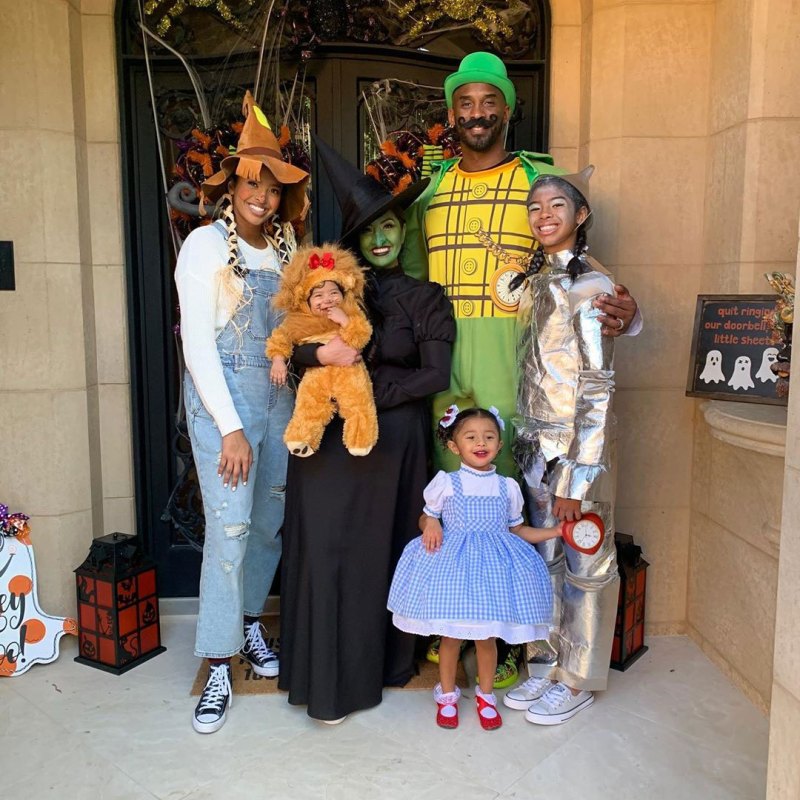 Off to See the Wizard Halloween Kobe Bryant Sweetest Moments With His Kids