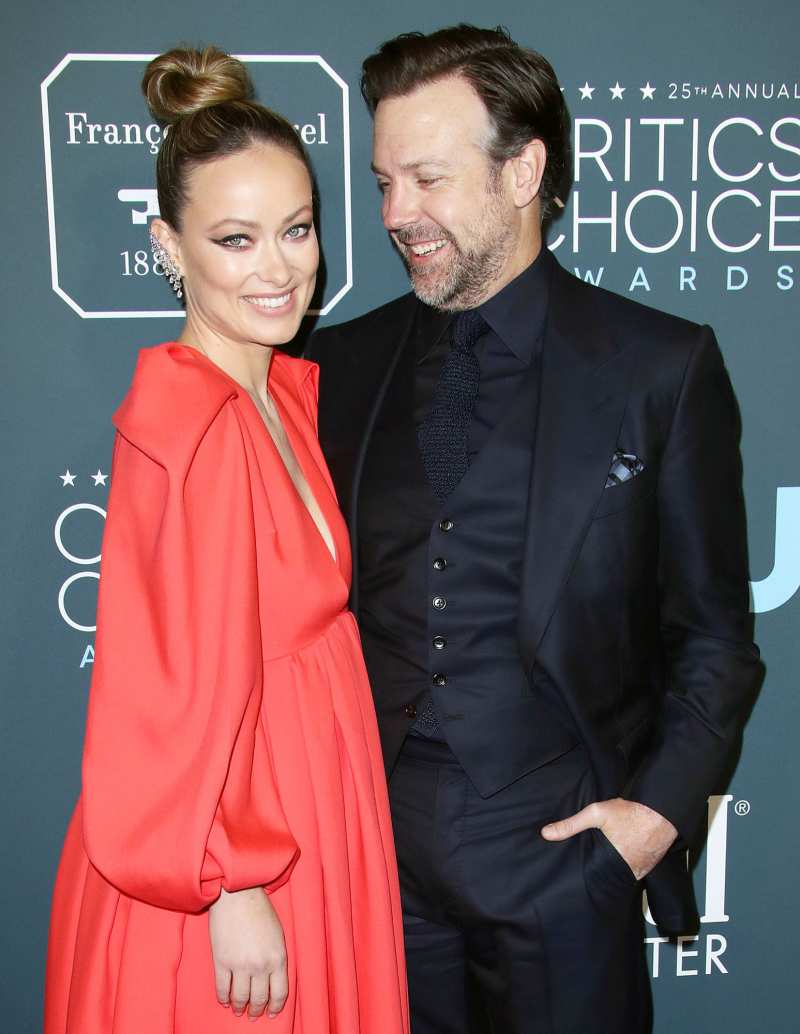 Olivia Wilde and Jason Sudeikis What You didn't See On TV at the Critics Choice Awards 2020