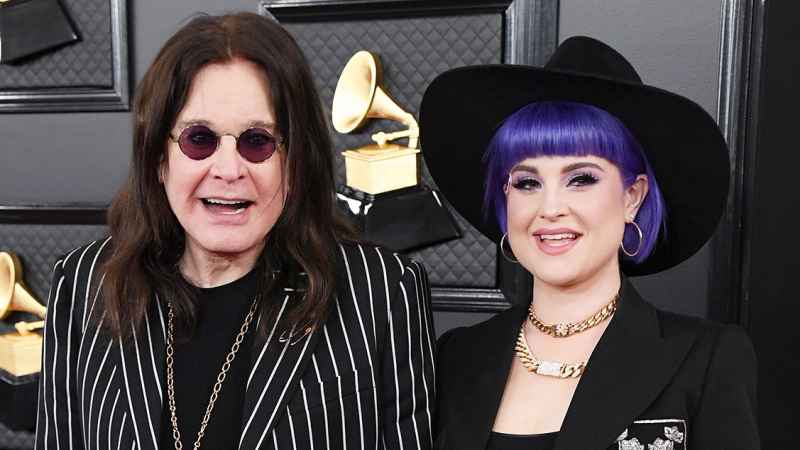 Ozzy Osbourne and Kelly Osbourne Stars Who Brought Family Members to the Grammys 2020