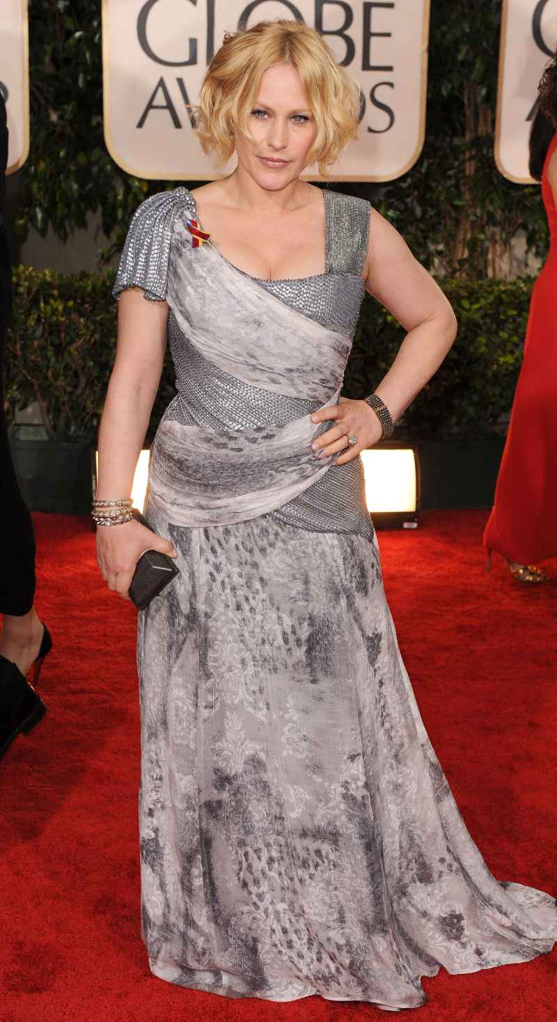 Patricia Arquette's Golden Globe Awards Looks - 2010