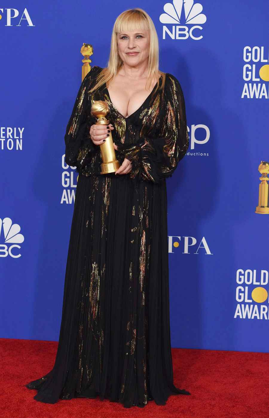 Patricia Arquette's Golden Globe Awards Looks - 2020