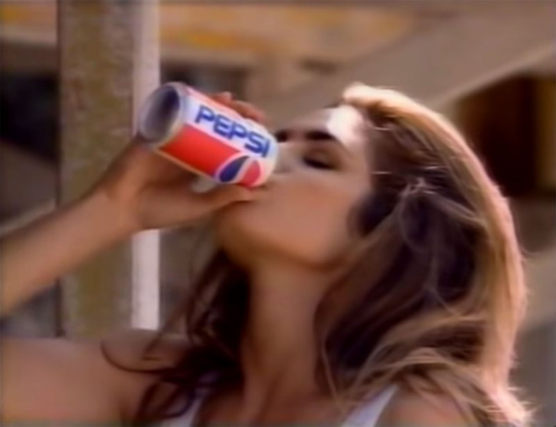 Pepsi’s Cindy Crawford Commercial (1992) Best Super Bowl Food Commercials of All Time