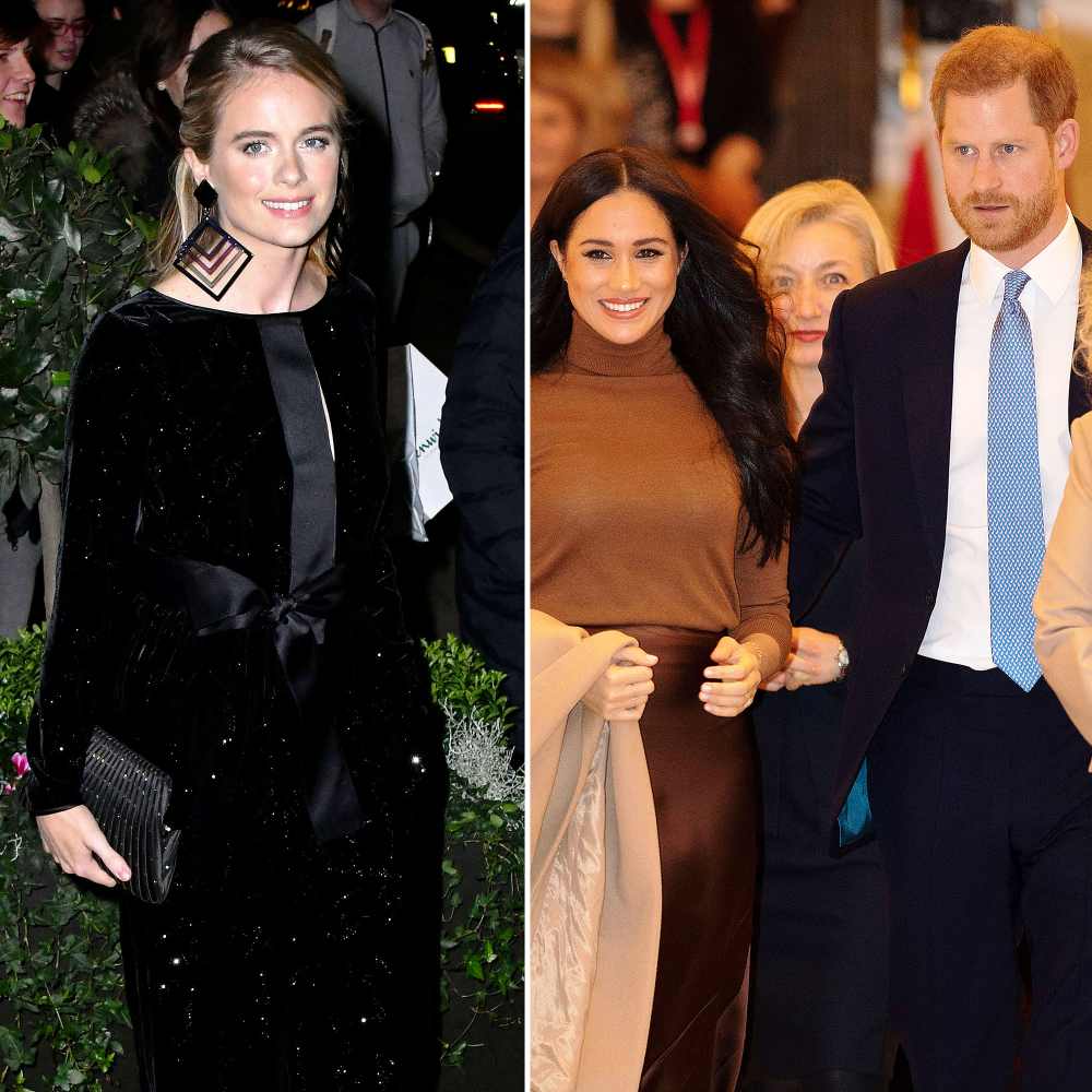 Prince Harry Ex Cressida Bonas Reacts His Meghan Royal Exit