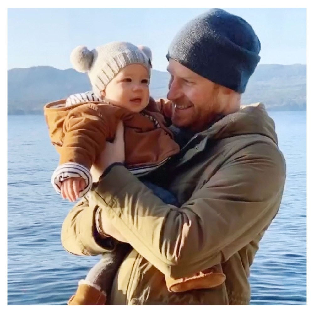 Prince Harry Holding Archie Instagram