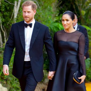 Prince Harry Tells 'Lion King' Director That Duchess Meghan Is 'Available' for 'Voiceovers'