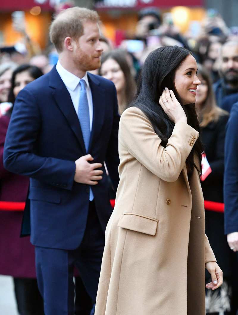 Prince Harry and Duchess Meghan Visit Canada House in London for Their First Public Engagement of the New Year