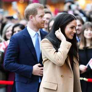 Prince Harry and Duchess Meghan Visit Canada House in London for Their First Public Engagement of the New Year