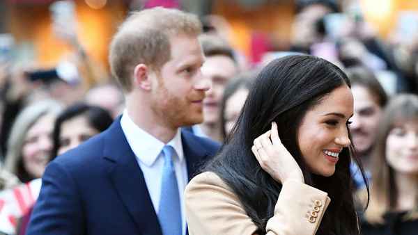 Prince Harry and Duchess Meghan Visit Canada House in London for Their First Public Engagement of the New Year