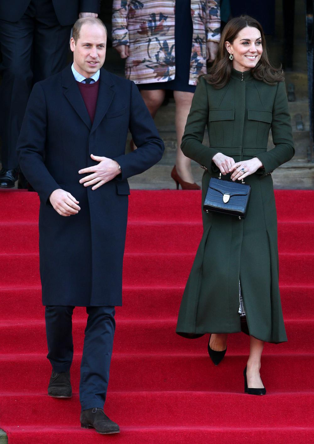 Prince William and Catherine Duchess of Cambridge Kate Family Drama Bradford Town Hall