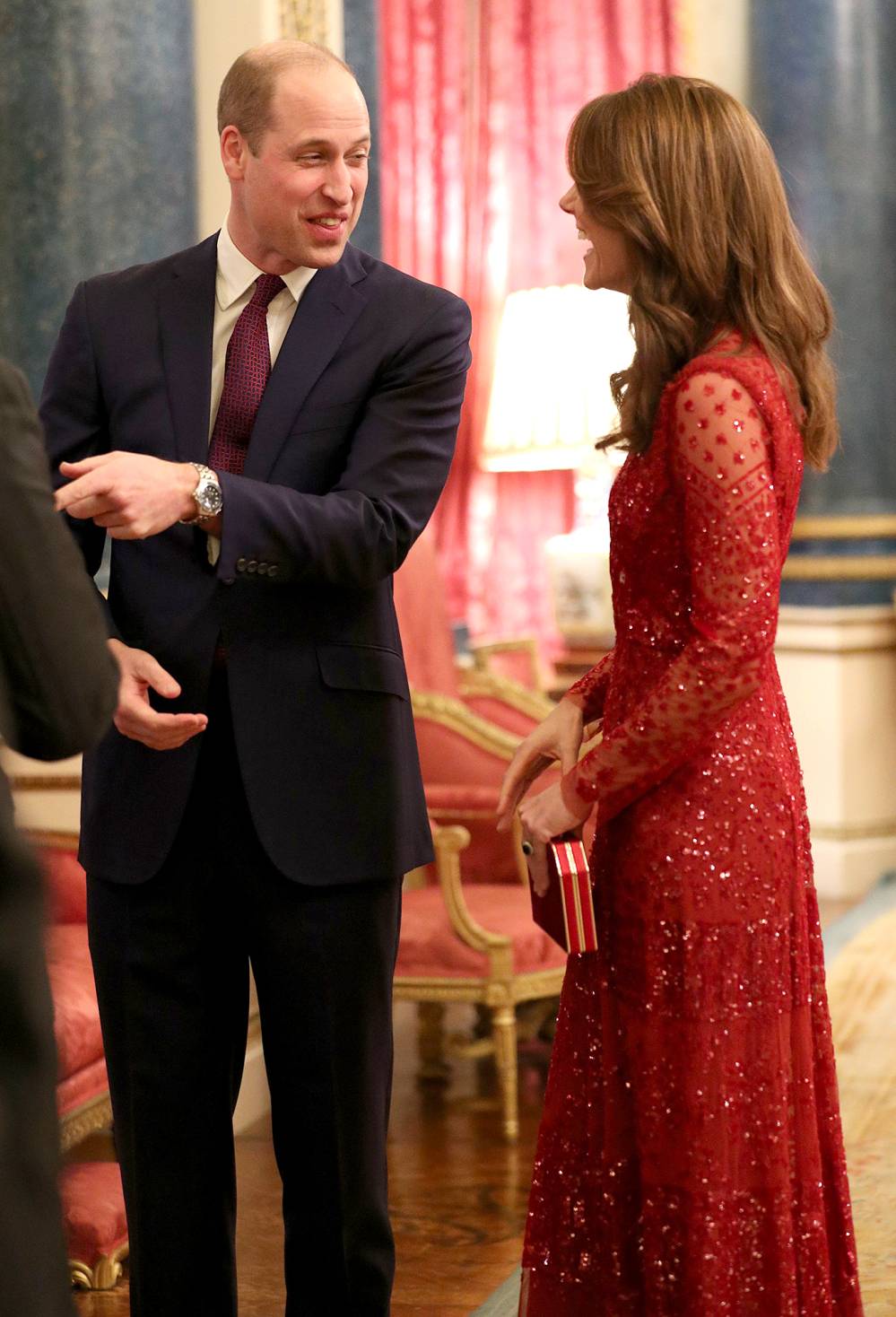 Prince William, Duchess Kate Smile at Buckingham Palace Event | Us Weekly