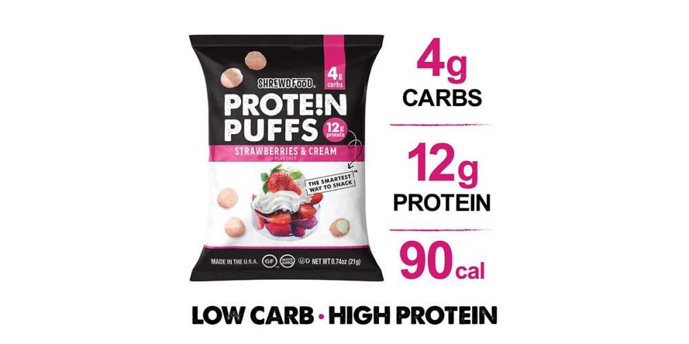 Shrewd Food Low Carb Protein Puffs