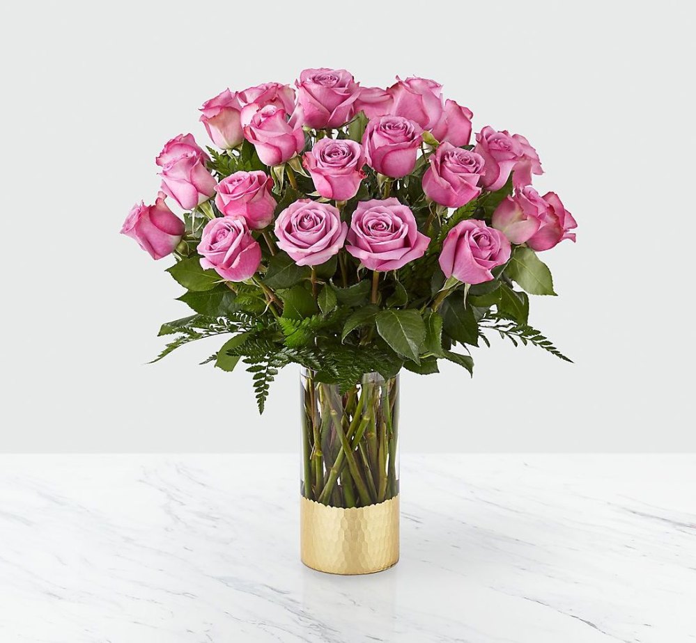 Pure Beauty Lavender Rose Bouquet