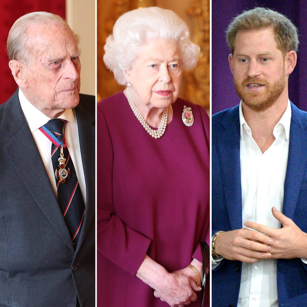 Queen Elizabeth II with Prince Philip To Meet With Prince Harry