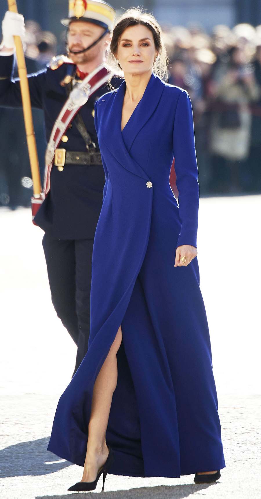 Queen Letizia Coat Dress January 6, 2020