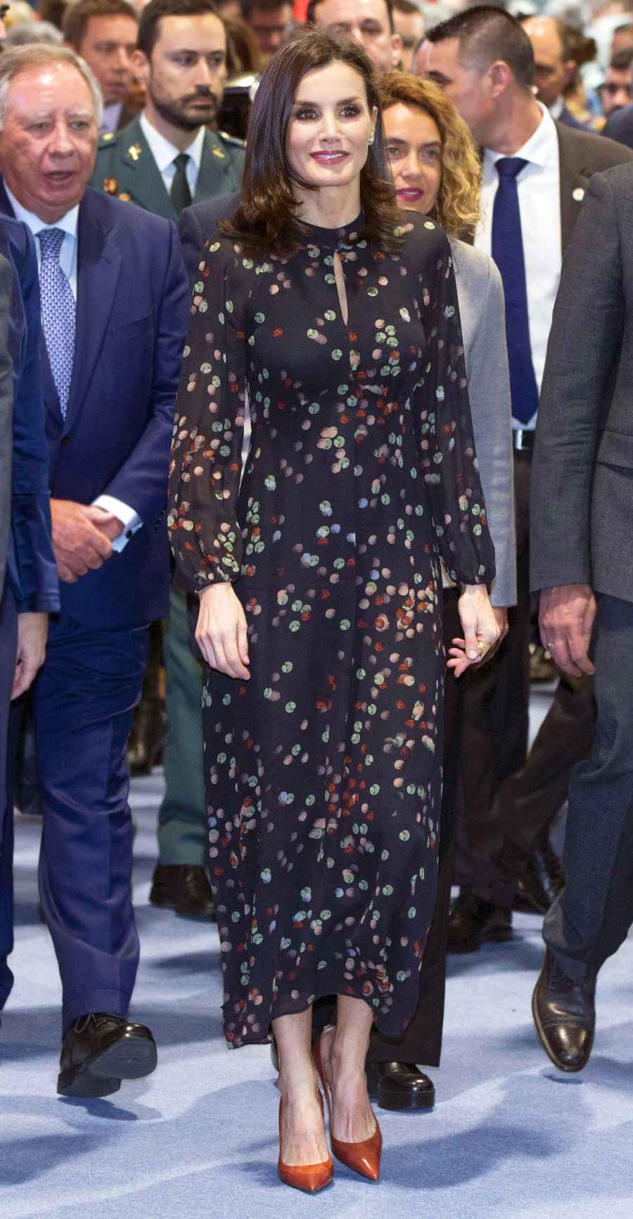 Queen Letizia Favorite Frock January 22, 2020