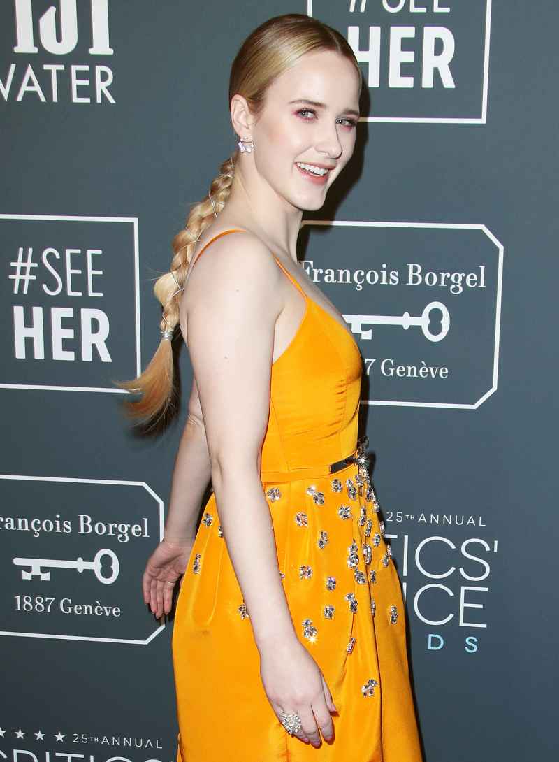 Rachel Brosnahan What You didn't See On TV at the Critics Choice Awards 2020