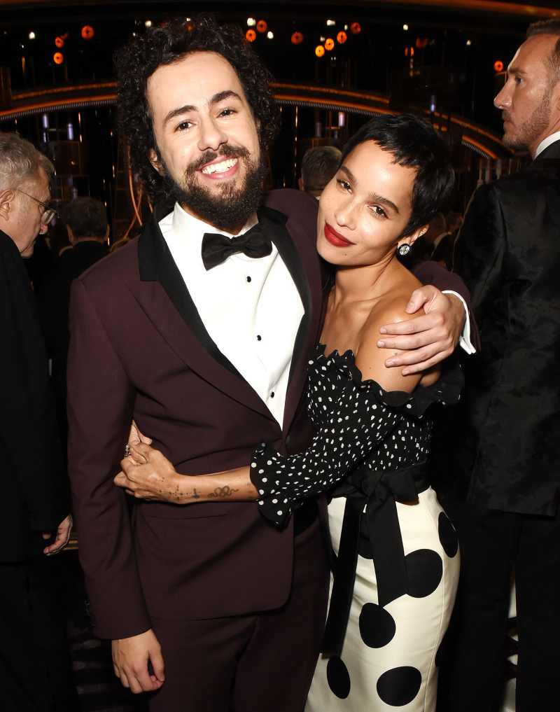 Ramy Youssef and Zoe Kravitz Inside the Golden Globes 2020