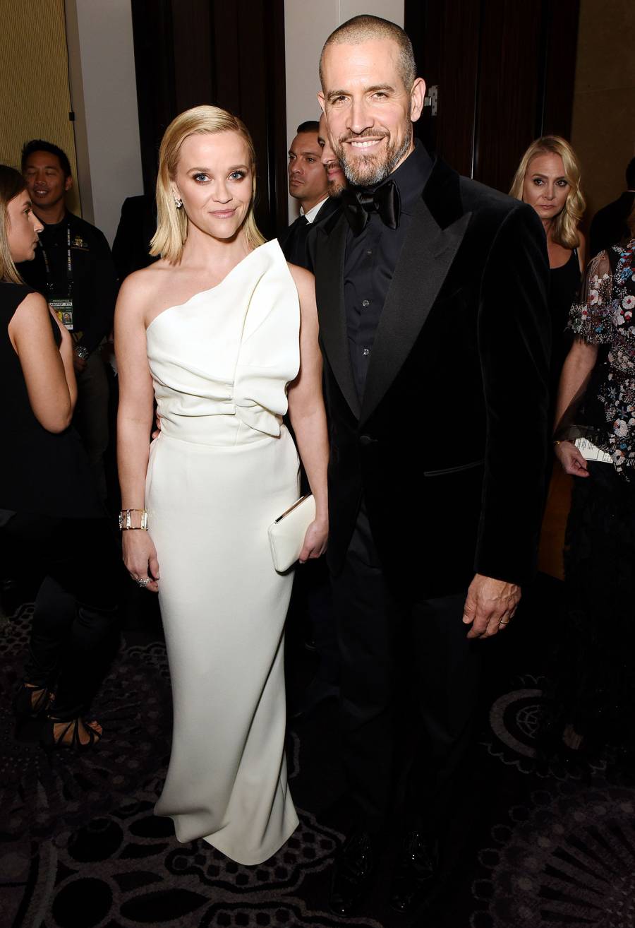 Reese Witherspoon and Jim Toth Inside the Golden Globes 2020