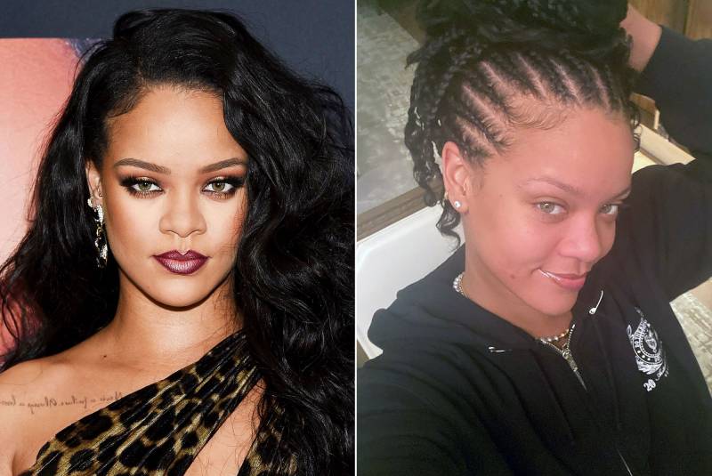 Rihanna Makeup-Free Instagram