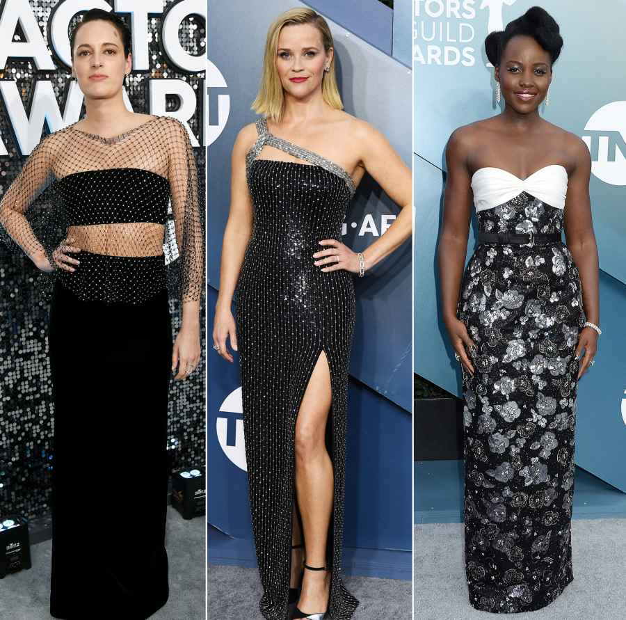 SAG Awards 2020 Trends - Black and Silver
