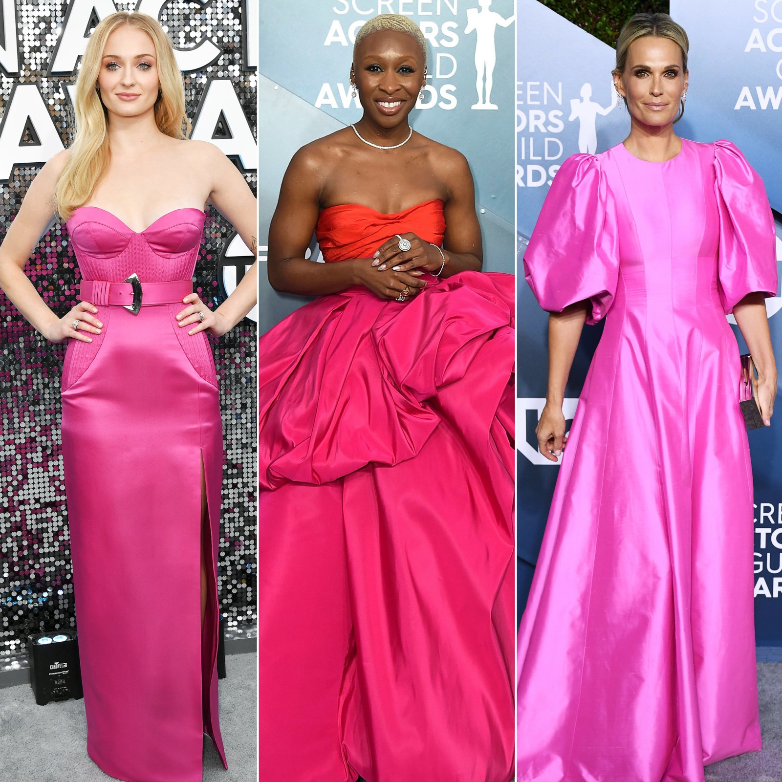 SAG Awards 2020 Trends - Hot Pink