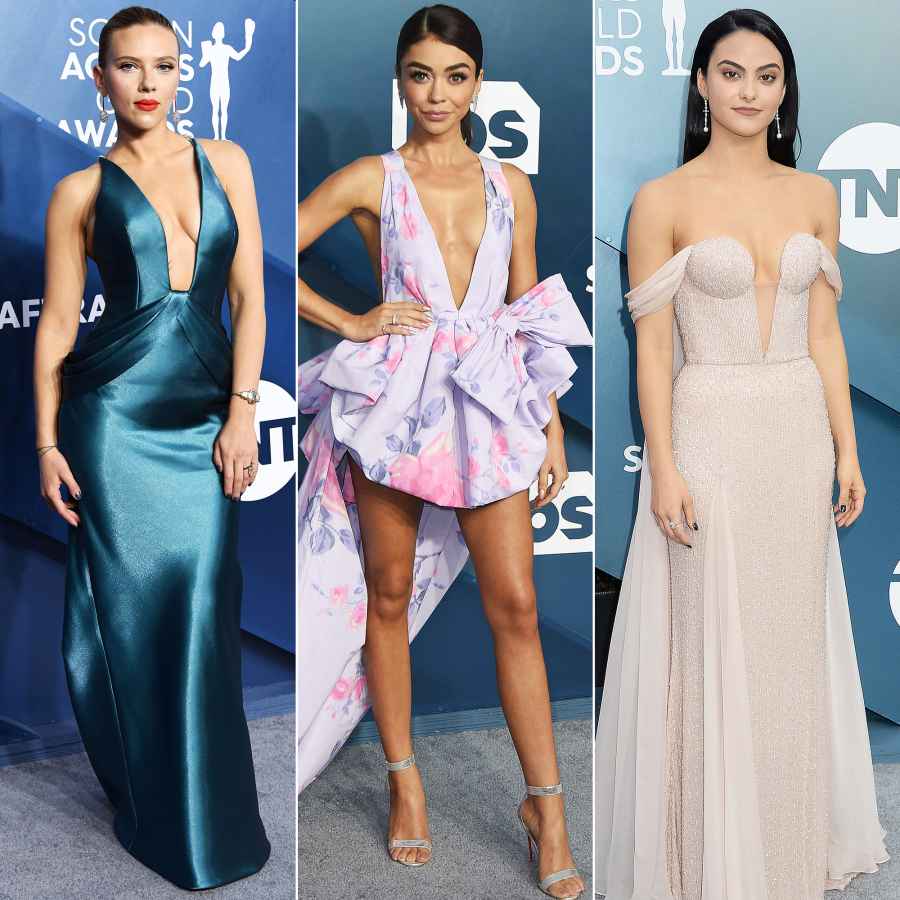 SAG Awards 2020 Trends - Plunging Necklines