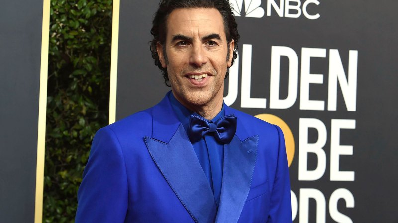 Sacha Baron Cohen What You Didnt See Golden Globes 2020
