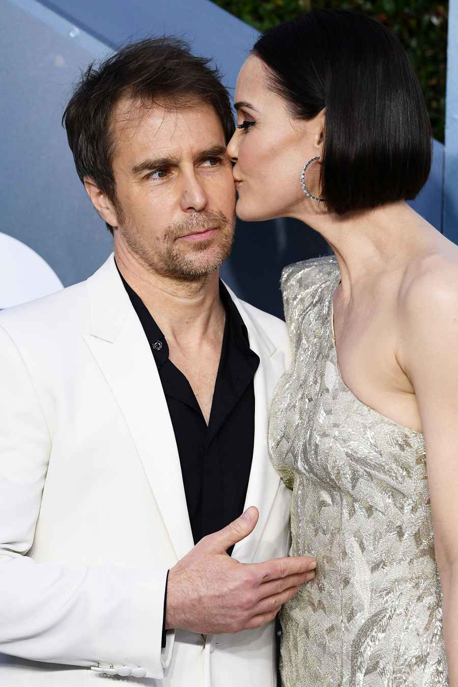 Sam Rockwell and Leslie Bibb Hottest Couples and PDA at SAG Awards 2020