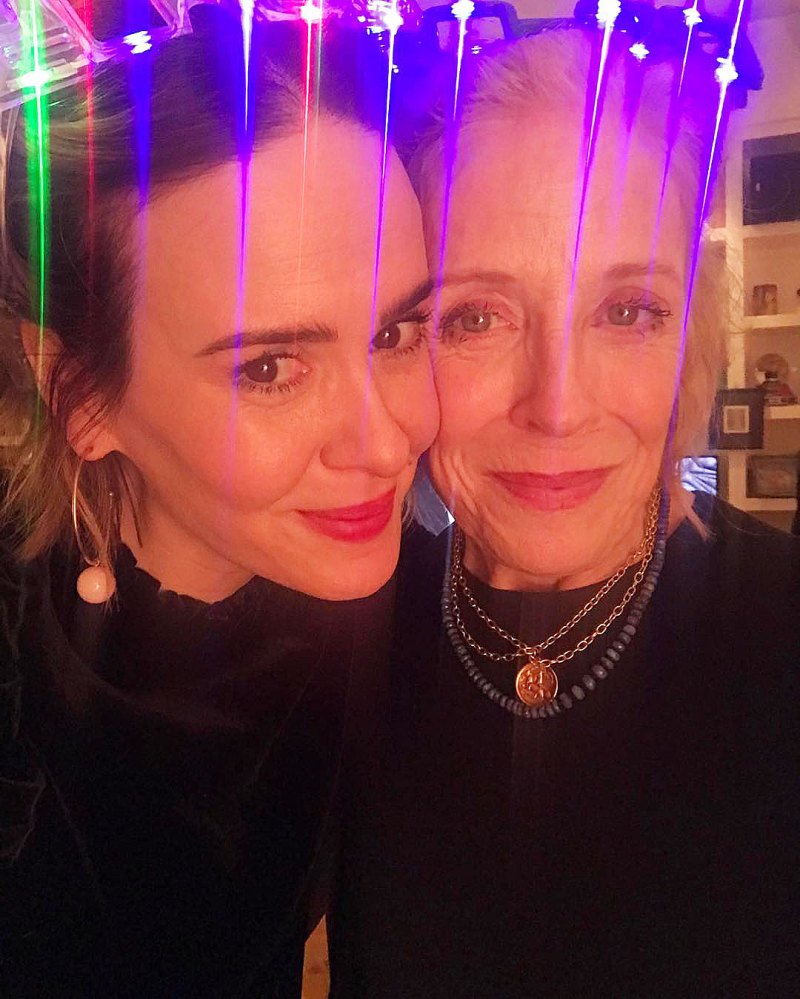 Sarah Paulson and Holland Taylor How the Stars Celebrated New Years Eve 2020
