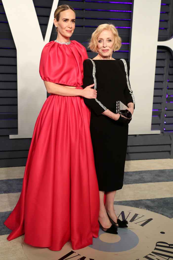 Sarah Paulson and Holland Taylor Vanity Fair Oscar Party