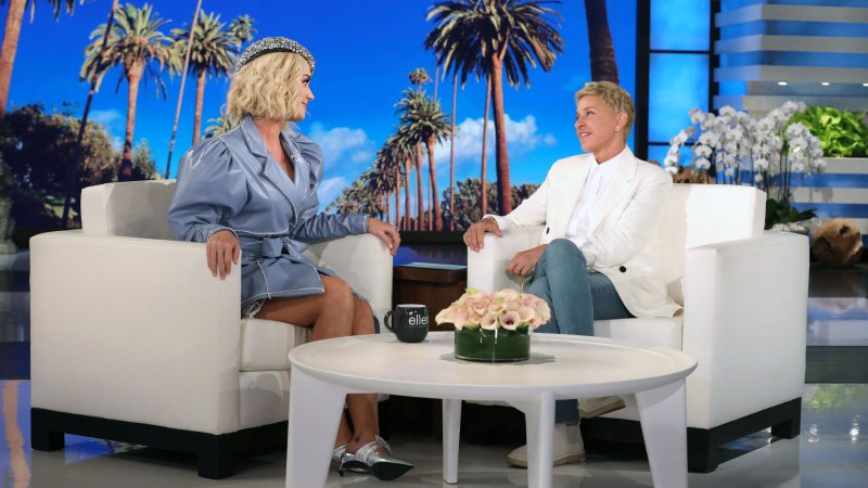 September 2019 Katy Perry and Ellen DeGeneres