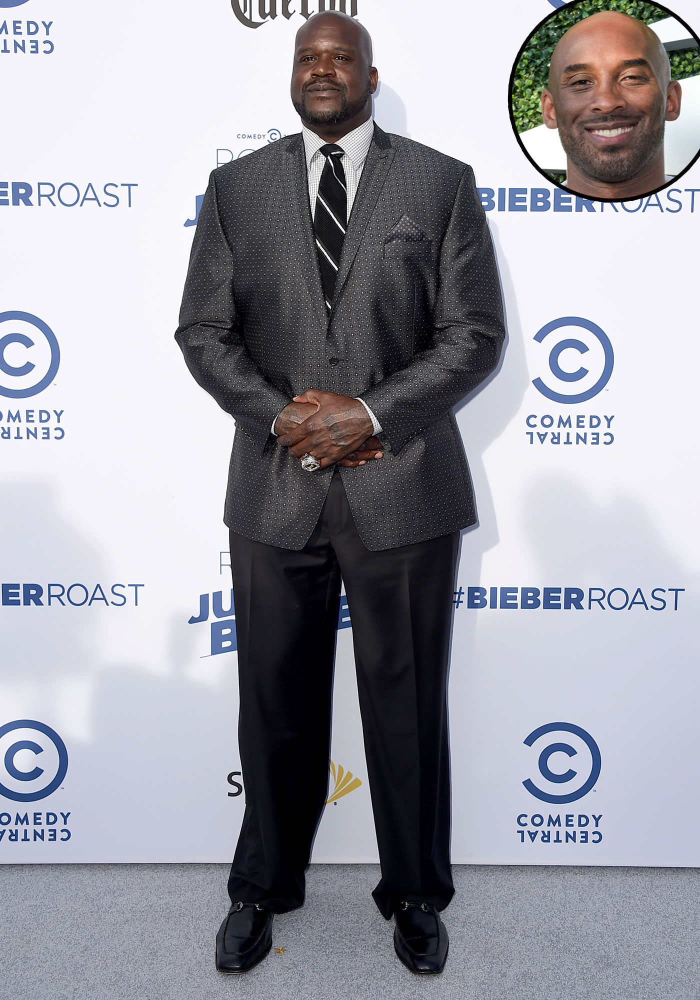 Shaquille O’Neal Cries During TV Interview About Kobe Bryant