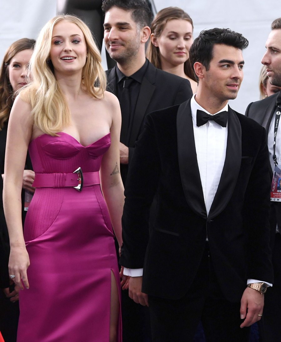 Sophie Turner and Joe Jonas PDA Through the Years SAG Awards 2020