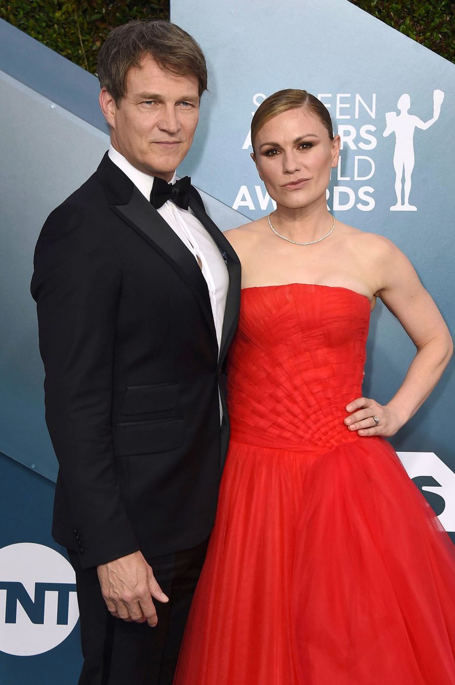 Stephen Moyer and Anna Paquin PDA Through the Years SAG Awards 2020