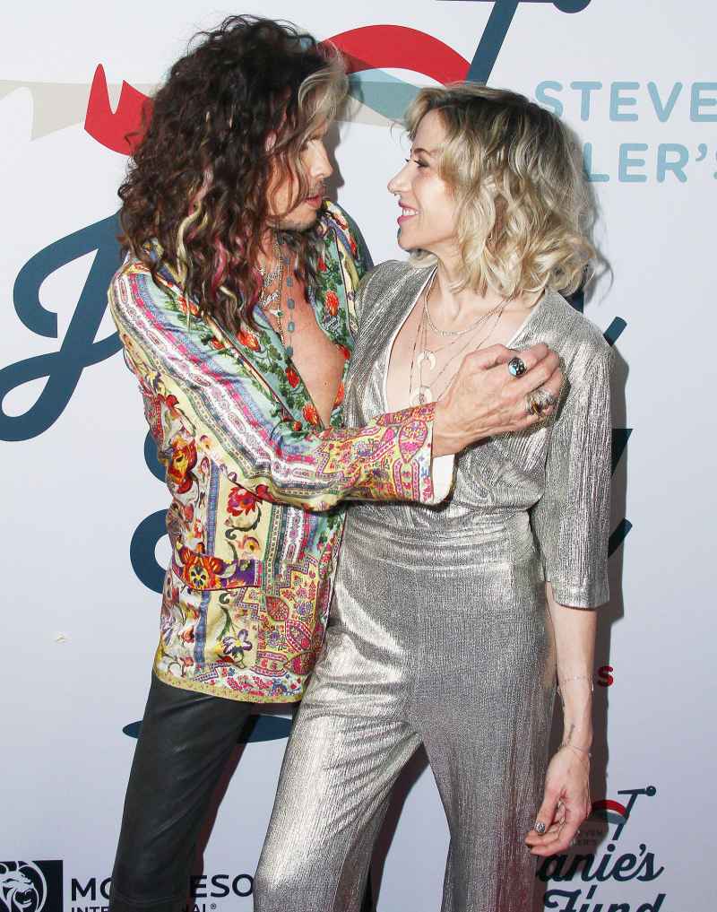 Steven Tyler and Aimee Preston at Grammys 2020 After Party